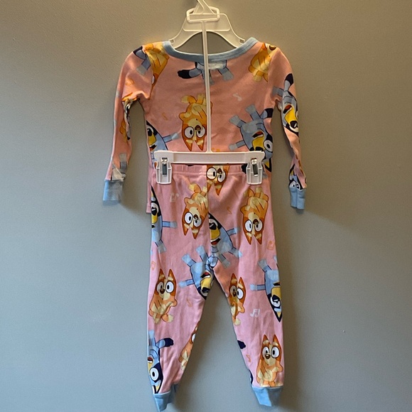 Bluey Pajama Set - Pink and Light Blue - Picture 3 of 4